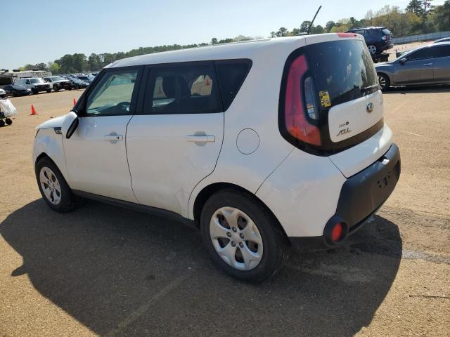 KNDJN2A29F7216835 - 2015 KIA SOUL WHITE photo 2