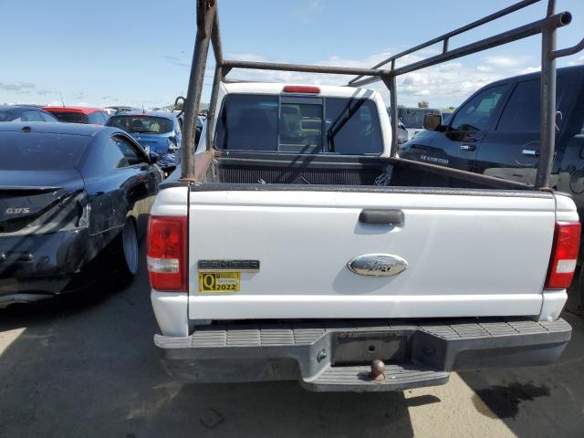 1FTYR10U16PA44364 - 2006 FORD RANGER WHITE photo 6