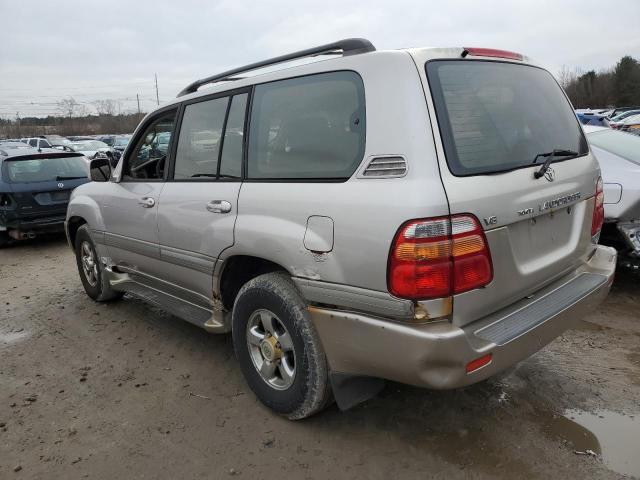 JTEHT05J212000031 - 2001 TOYOTA LAND CRUIS BEIGE photo 2