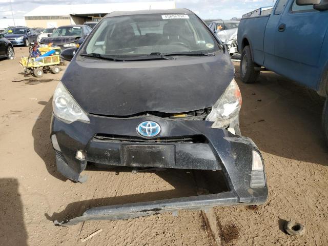 JTDKDTB34C1515734 - 2012 TOYOTA PRIUS C BLACK photo 5