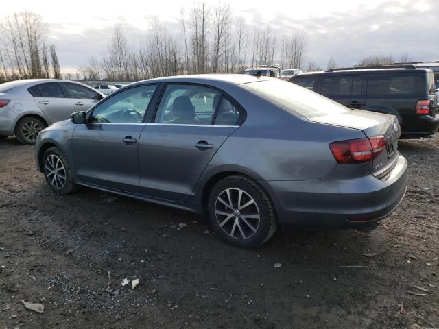 3VWDB7AJ9HM311119 - 2017 VOLKSWAGEN JETTA SE GRAY photo 2