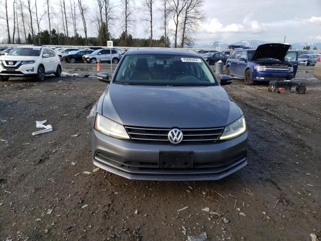 3VWDB7AJ9HM311119 - 2017 VOLKSWAGEN JETTA SE GRAY photo 5