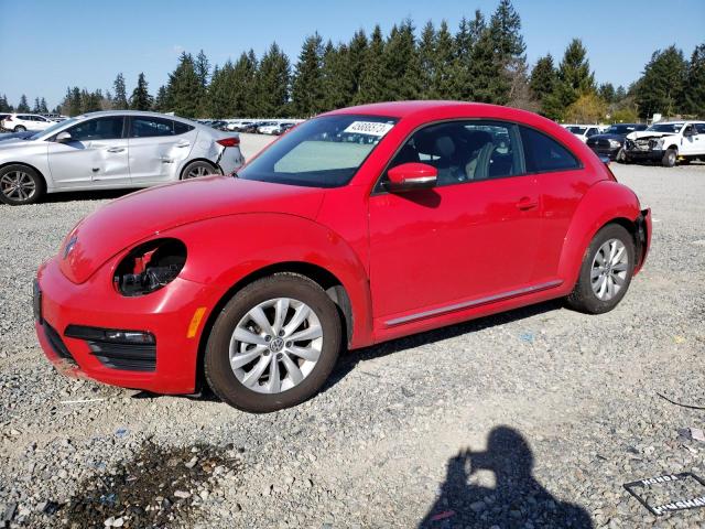 3VWFD7AT0KM717317 - 2019 VOLKSWAGEN BEETLE S RED photo 1