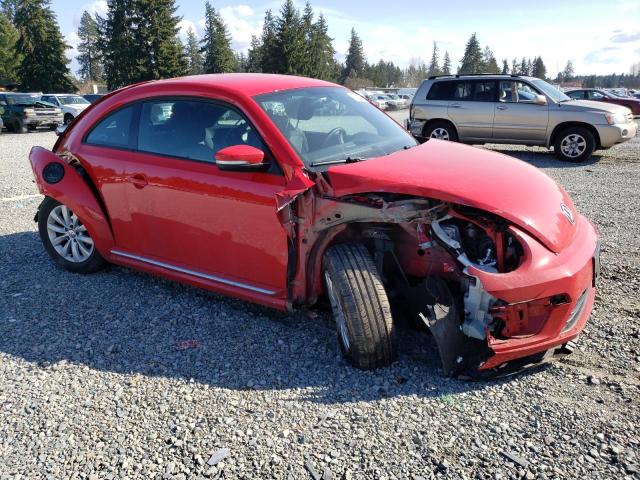 3VWFD7AT0KM717317 - 2019 VOLKSWAGEN BEETLE S RED photo 4