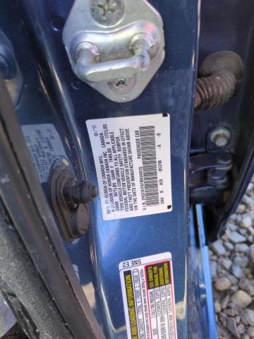 2HGFA1F61BH544516 - 2011 HONDA CIVIC LX-S BLUE photo 13