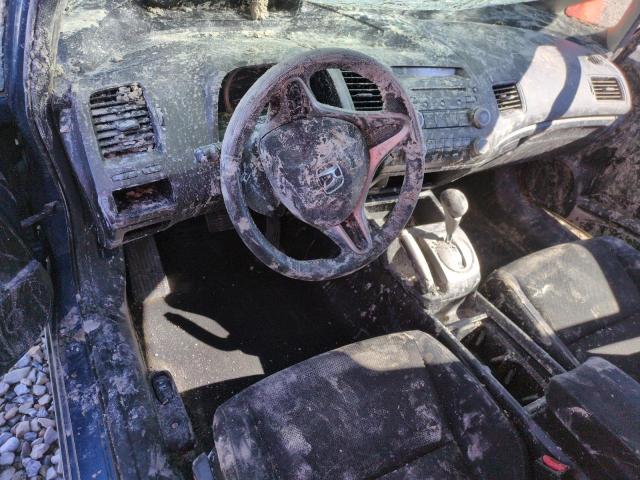 2HGFA1F61BH544516 - 2011 HONDA CIVIC LX-S BLUE photo 8