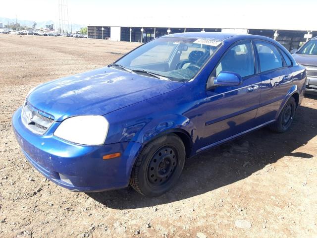 KL5JD56Z27K534181 - 2007 SUZUKI FORENZA BASE BLUE photo 1