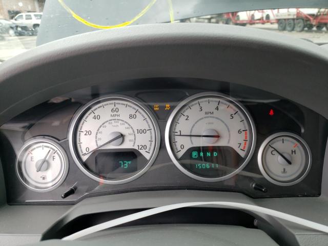 2A4RR5D14AR109902 - 2010 CHRYSLER TOWN & COU TOURING შავი ფოტო 9