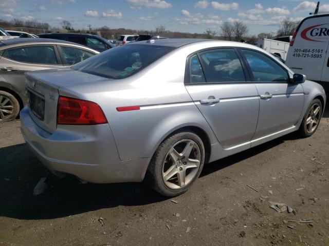 19UUA65576A060304 - 2006 ACURA 3.2 TL SILVER photo 3