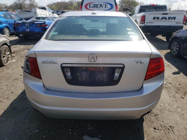 19UUA65576A060304 - 2006 ACURA 3.2 TL SILVER photo 6