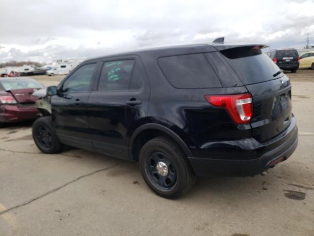 1FM5K8ATXHGE15705 - 2017 FORD EXPLORER POLICE INTERCEPTOR BLACK photo 2