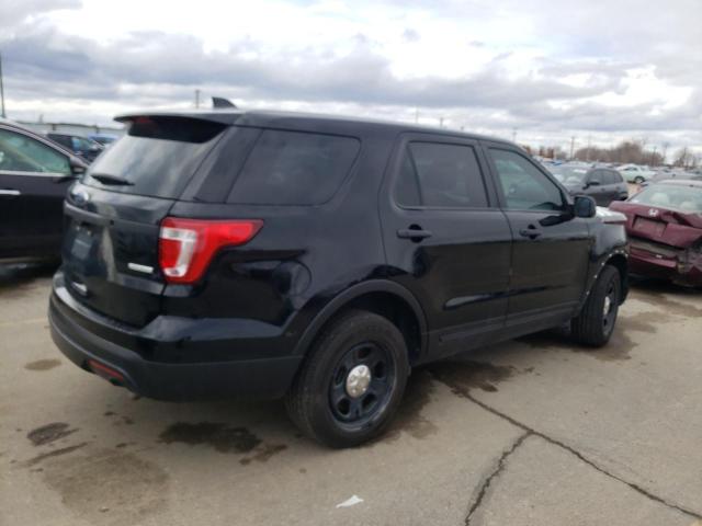 1FM5K8ATXHGE15705 - 2017 FORD EXPLORER POLICE INTERCEPTOR BLACK photo 3