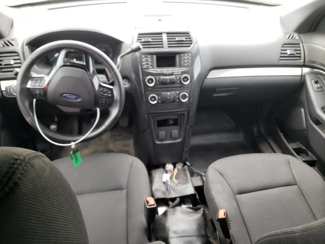 1FM5K8ATXHGE15705 - 2017 FORD EXPLORER POLICE INTERCEPTOR BLACK photo 8