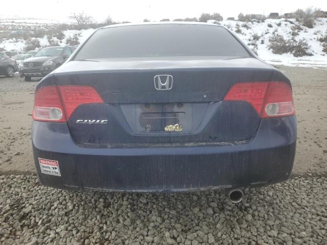 1HGFA16816L126578 - 2006 HONDA CIVIC EX BLUE photo 6