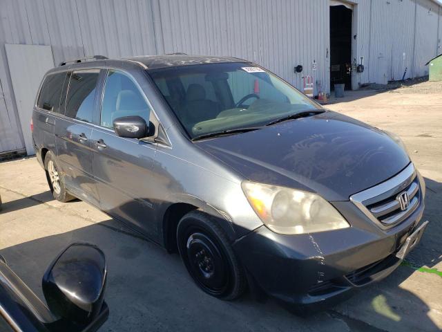 5FNRL38426B436477 - 2006 HONDA ODYSSEY EX GRAY photo 4