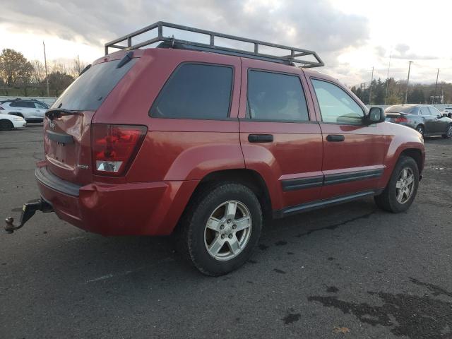 1J4HR48NX5C606194 - 2005 JEEP GRAND CHER LAREDO RED photo 3