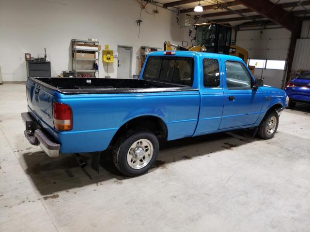 1FTCR14A8TPB07787 - 1996 FORD RANGER SUPER CAB BLUE photo 3