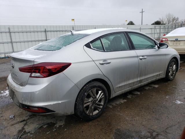 5NPD84LF8KH455864 - 2019 HYUNDAI ELANTRA SEL SILVER photo 3