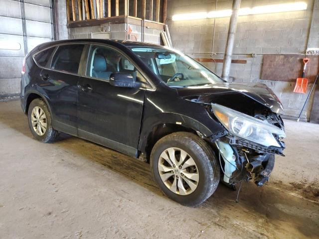 2HKRM4H59DH617652 - 2013 HONDA CR-V EX BLACK photo 4