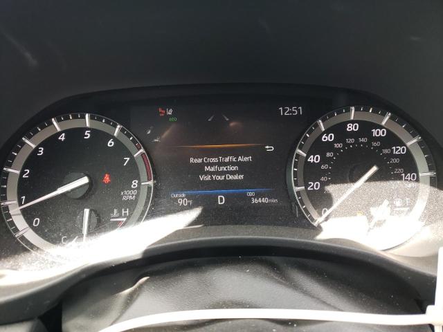 5TDGZRAH4MS043756 - 2021 TOYOTA HIGHLANDER XLE GRAY photo 9