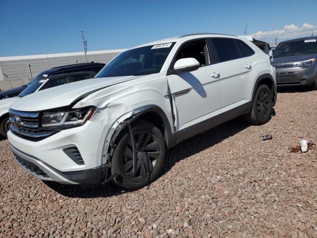 1V2WE2CA4MC240232 - 2021 VOLKSWAGEN ATLAS CROS SE Белый фото 1
