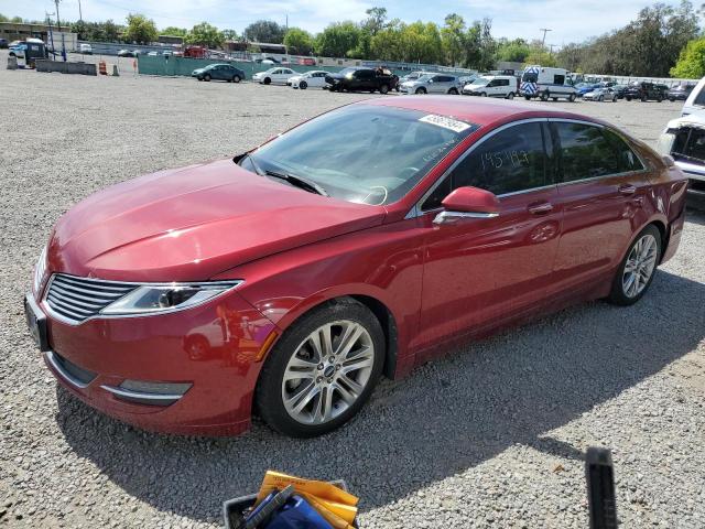 3LN6L2LU9FR624377 - 2015 LINCOLN MKZ HYBRID RED photo 1