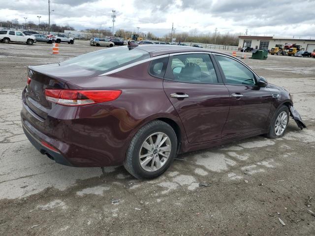 5XXGT4L39GG114705 - 2016 KIA OPTIMA LX BURGUNDY photo 3