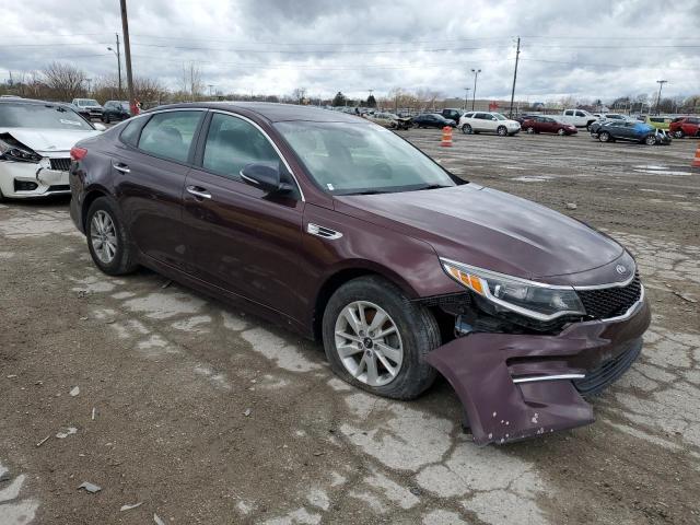 5XXGT4L39GG114705 - 2016 KIA OPTIMA LX BURGUNDY photo 4