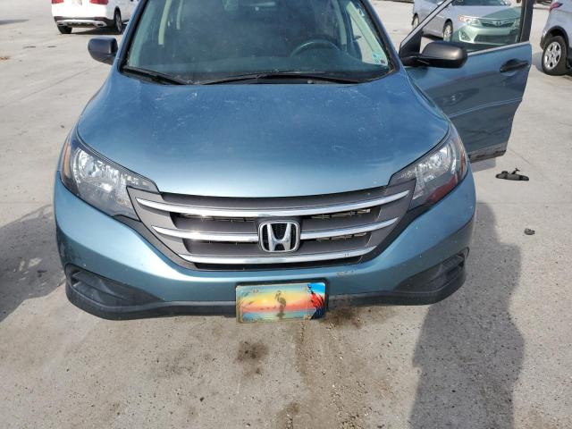 2HKRM3H3XEH505436 - 2014 HONDA CR-V LX BLUE photo 12