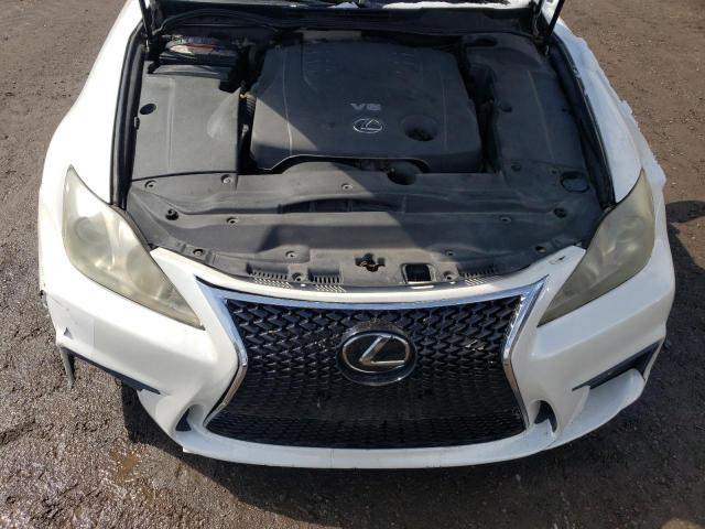 JTHCK262885016598 - 2008 LEXUS IS 250 WHITE photo 11