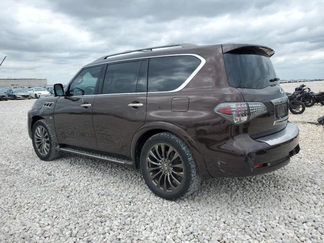 JN8AZ2NE9G9120187 - 2016 INFINITI QX80 MAROON photo 2