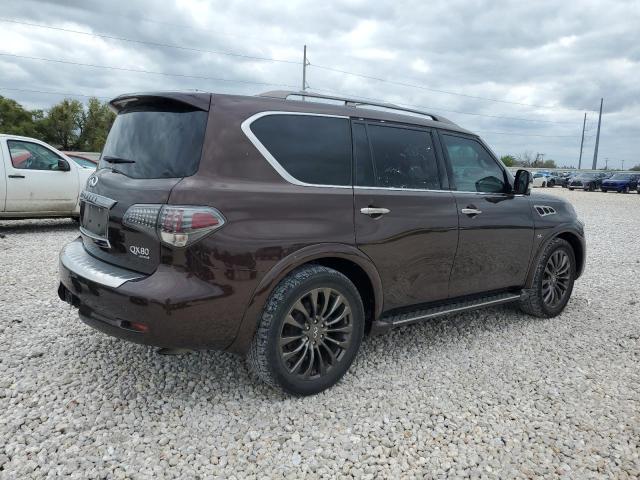 JN8AZ2NE9G9120187 - 2016 INFINITI QX80 MAROON photo 3