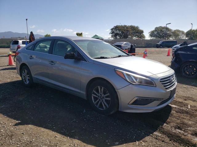 5NPE24AF9FH039594 - 2015 HYUNDAI SONATA SE SILVER photo 4