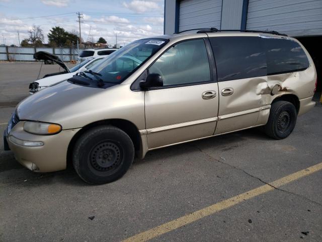 1C4GP44G1YB616590 - 2000 CHRYSLER TOWN & COU LX GOLD photo 1