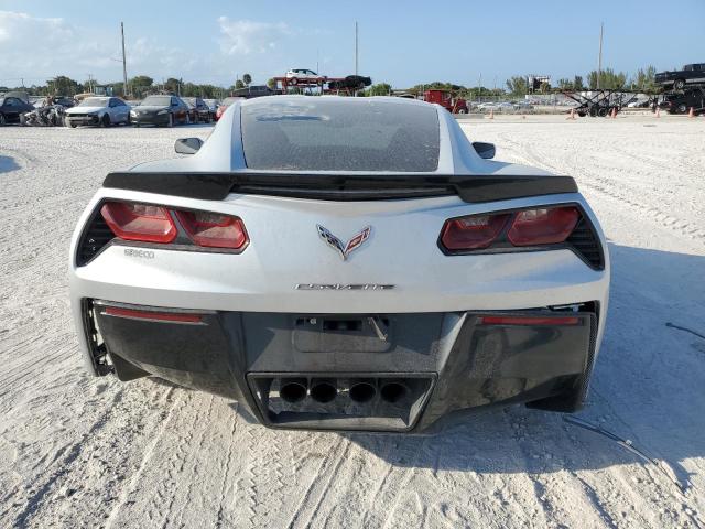 1G1YB2D74E5125800 - 2014 CHEVROLET CORVETTE STINGRAY 1LT SILVER photo 6