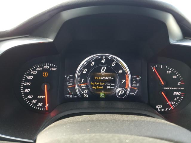 1G1YB2D74E5125800 - 2014 CHEVROLET CORVETTE STINGRAY 1LT SILVER photo 9