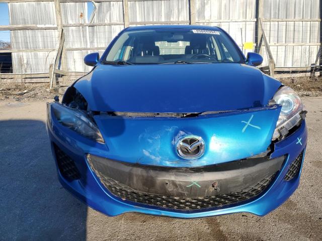 JM1BL1L77C1648481 - 2012 MAZDA 3 I BLUE photo 5