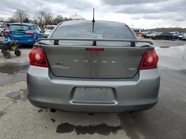 1C3CDZBG9DN742071 - 2013 DODGE AVENGER R/T GRAY photo 6