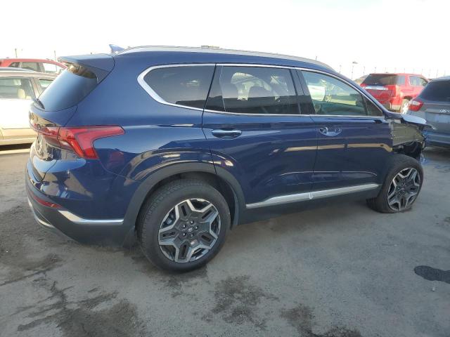 5NMS3DA15PH000455 - 2023 HYUNDAI SANTA FE SEL PREMIUM BLUE photo 3