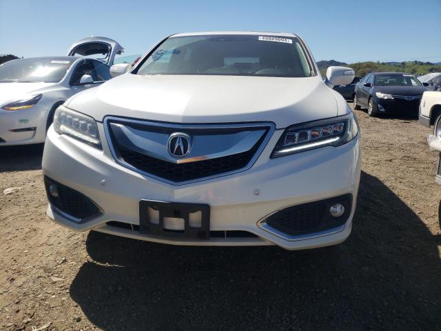 5J8TB4H74HL036673 - 2017 ACURA RDX ADVANCE WHITE photo 5