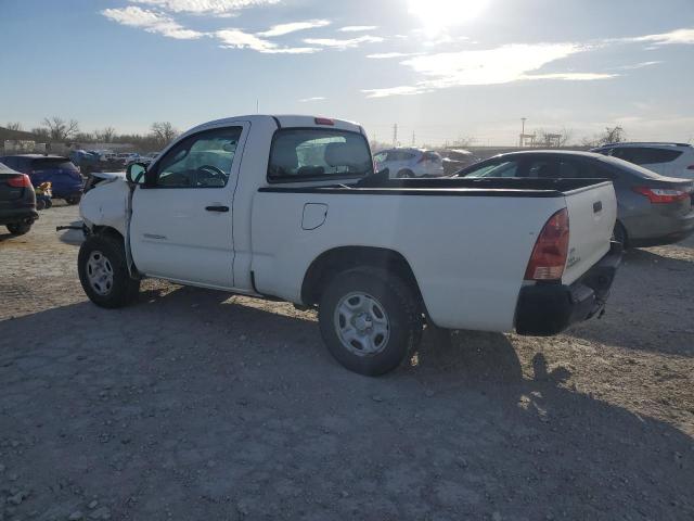 5TENX22N08Z575068 - 2008 TOYOTA TACOMA WHITE photo 2