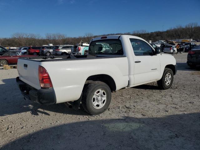 5TENX22N08Z575068 - 2008 TOYOTA TACOMA WHITE photo 3