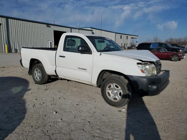 5TENX22N08Z575068 - 2008 TOYOTA TACOMA WHITE photo 4