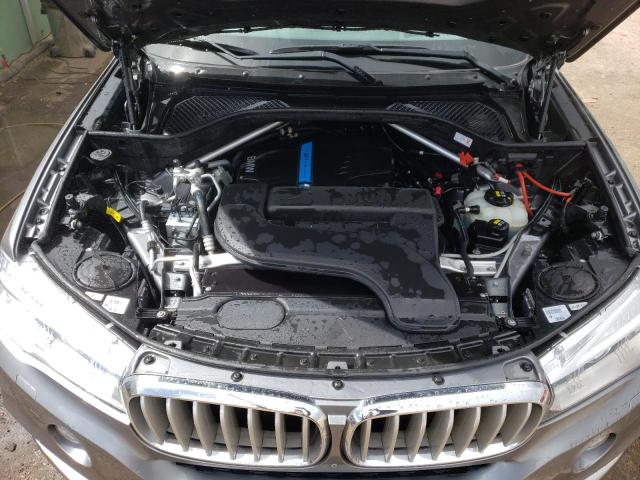5UXKT0C53G0F75101 - 2016 BMW X5 XDR40E GRAY photo 12