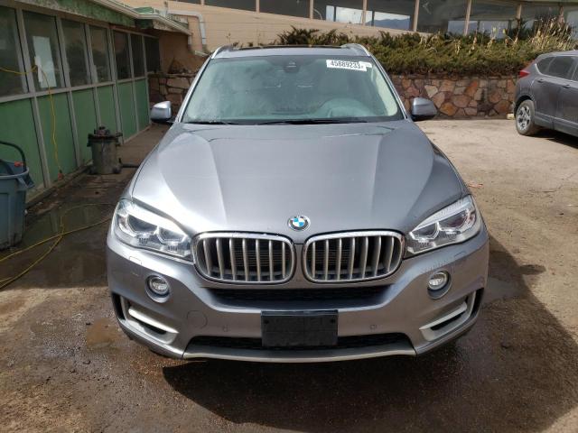 5UXKT0C53G0F75101 - 2016 BMW X5 XDR40E GRAY photo 5