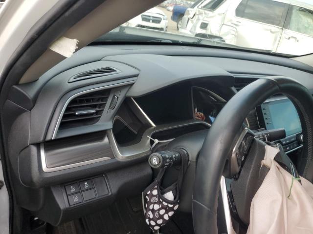 19XFC1F75ME011889 - 2021 HONDA CIVIC EXL თეთრი ფოტო 9