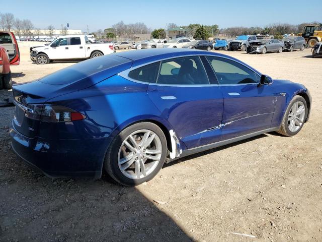 5YJSA1E24GF131983 - 2016 TESLA MODEL S BLUE photo 3