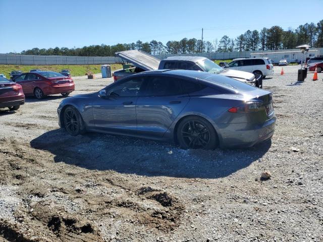 5YJSA1H19FFP72547 - 2015 TESLA MODEL S 85 GRAY photo 2