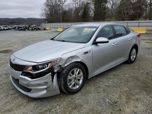 5XXGT4L36JG249874 - 2018 KIA OPTIMA LX SILVER photo 1