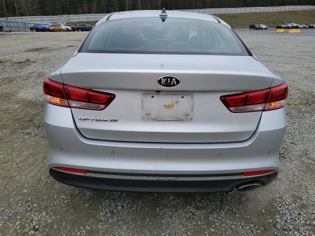 5XXGT4L36JG249874 - 2018 KIA OPTIMA LX SILVER photo 6